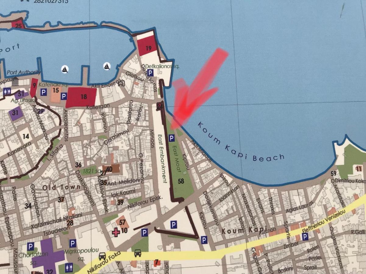 East Seafront Suite خانيا المظهر الخارجي الصورة